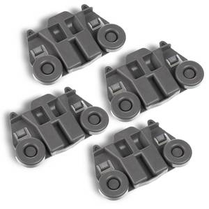lot 42154 image: Upgraded BlueStars W10195417 Dishwasher Lower Dish Rack Wheel with Steel Screws - Fit Kenmore KitchenAid Whirlpool Jenn-Air Dishwashers - Replaces AP4538395 PS2579553 WPW10195417 AH2579553 (Pack  of 2)