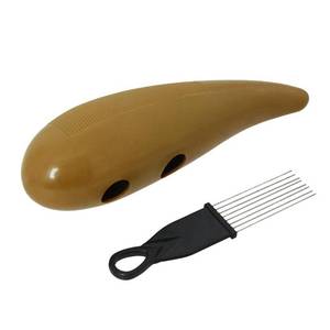 lot 42176 image: Tongina Professional Novelty Guiro WScraper Percussion Instrument of Puerto Rico - Retail $21