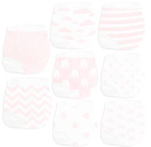 lot 42187 image: BaeBae Goods Potty Training Underwear for Girls 8 Piece, Absorbent Cotton Baby Toddler Training Pants for 12M Unisex Underpants - Retail $10