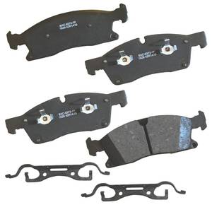 lot 45172 image: Bendix Premium SBC1629 Ceramic Front Brake Pads for Select Models Dodge Durango,Jeep Grand Cherokee,Mercedes-Benz GL350,GL450,GLE300d,GLE350,GLE350d,GLE400,GLS350d,GLS450,ML250,ML350,ML400,ML550 - Retail $39