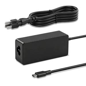 lot 45173 image: USB C Charger Compatible with Hp Dell Lenovo Acer chromebook Asus Samsung Sony Charger Fast Charging Type C HP Spectre X360 13 Elite X2 AC Adapter Power Cord Supply - Retail $14