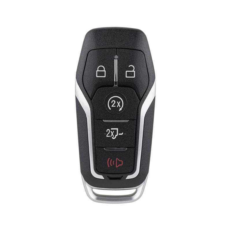 lot 32356 image: Remote Key Fob Replacement Compatible with Ford F-150 F-250 F-350 F-450 2015 2016 2017 with Power Tailgate and Remote Start 902Mhz M3N-A2C31243300 164-R8117 5 Buttons