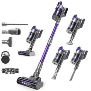 lot 17026 image: Redroad Cordless Vacuum Cleaner 55,000Pa 70Mins Vacuum Cleaner 150,000PRM, 18-Layer Filtration Vacuum, Self-Standing Vacuum Cleaners for Home with 1600ml Cup for Pet Hair Carpet Hardwood Floor Car X18