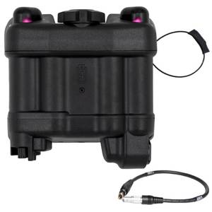 lot 17029 image: FMATAL GEAR PVS 31 NVG Battery Pack Case with Function for Tactical Helmet NVG  Paintball Shooting Hunting(BK) - Retail $110