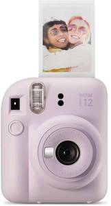 lot 22325 image: Fujifilm Instax Mini 12 Instant Camera - Lilac Purple - Retail $87
