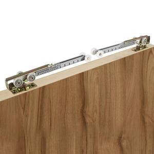 lot 31859 image: 2 Pack Bi-Direction Pocket Door Soft CloseOpen Hanger Fits Johnson Part #1062 Replacement Kit, 1 Nylon Ball Bearing, 1-14 C.T.C, Min. 1 Thick Doors, 165lbs Capacity - Retail $26