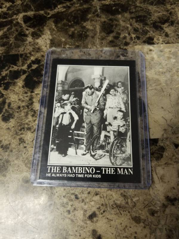 lot 506 image: 1992 Megacards Babe Ruth Collection Baseball Card