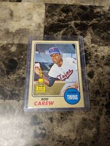 lot 568 image: 2005 Topps Rookie Cup Rod Carew Minnesota Twins Baseball Card