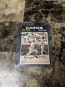 lot 569 image: 1971 Topps Joe Torre St. Louis Cardinals Baseball Card