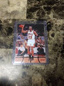 lot 578 image: 1998 Upper Deck Michael Jordan Chicago Bulls Basketball Card