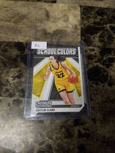lot 592 image: 2024 Panini Caitlin Clark Collection Iowa Hawkeyes Rookie Basketball Card