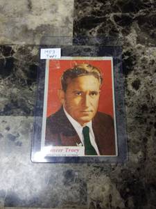 lot 612 image: 1953 Topps Spencer Tracy Trading Card