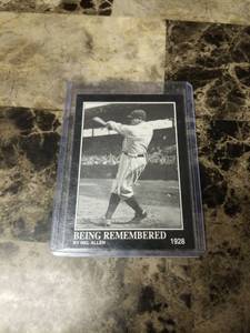 lot 649 image: 1992 Megacards Babe Ruth Collection Baseball Card