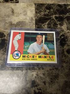 lot 678 image: 1996 Topps Mickey Mantle New York Yankees Baseball Card