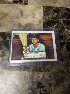 lot 693 image: 1952 Topps Jerry Priddy Detroit Tigers Baseball Card