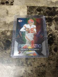 lot 701 image: 2023 Panini Prizm Football Patrick Mahomes Kansas City Chiefs Card