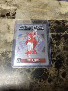 lot 706 image: 2024 Panini Donruss Optic Football Travis Kelce Kansas City Chiefs Card