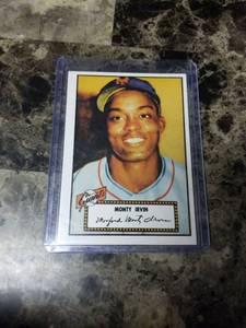 lot 724 image: 1952 Topps Monty Irvin New York Giants Baseball Card