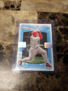 lot 728 image: 2022 Upper Deck Sweet Spot Albert Pujols St. Louis Cardinals Baseball Card