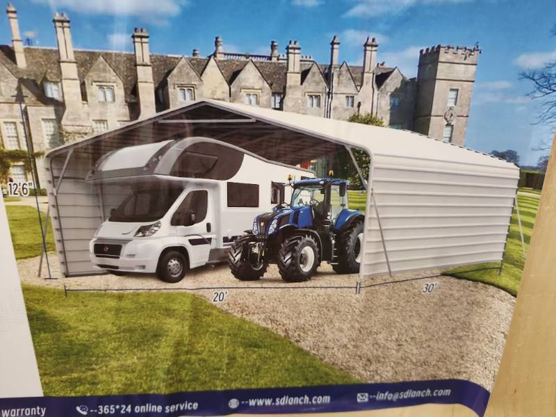 lot 332 image: SDLANCH 2026 All Steel Carport 20 x 30  SDLC2030FT