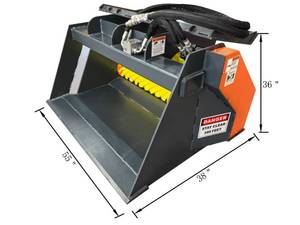 lot 4033 image: Handy 48 Skid Steer Screening Bucket  HVSB48