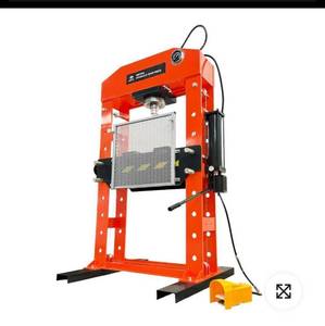 lot 2881 image: Unused ATSPOWER 100ton Shop Press  ATS-SP100