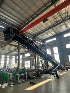 lot 2066 image: JCT Super Belt Portable Stacking Conveyor  36in x 60ft