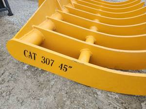 lot 7079 image: Captok Dense Teeth Rake  Fits CAT307