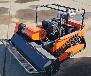 lot 7219 image: Unused Captok Remote Controlled Track Brush Mower  Flail Mower  CK-LM1200Q