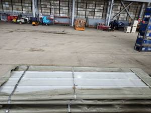 lot 7214 image: Unused  Captok Galvalume Steel Siding & Roofing Panels �� 12ft Sheets  50sheets