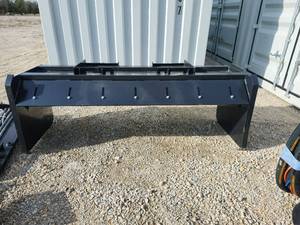 lot 2144 image: Unused JCT 84in Skid Steer Snow Pusher