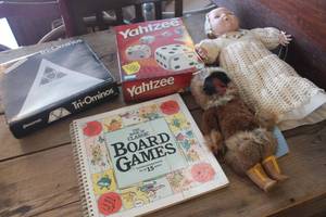 lot 4826 image: Vtg. Dolls, Board Games & More