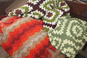 lot 4837 image: Vintage Afghans
