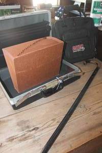 lot 4844 image: Vintage Cane, Brief Case and More