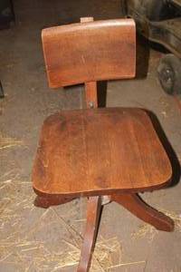 lot 4751 image: Antique Murphy Wood Chair