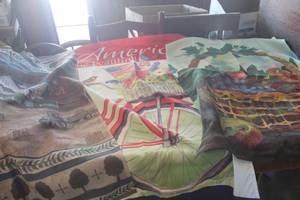 lot 4769 image: Large Garden Flags