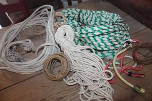 lot 4785 image: Misc. Ropes, Bungee Cords & More