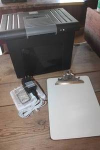 lot 4815 image: File Box, New Lights wremote & Clip Board