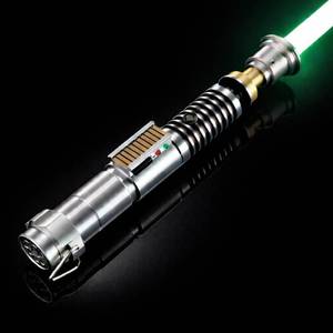 lot 161440 image: Retails for $150 SaberLabs Lightsaber with Bluetooth App, Smooth Swing, 16 Sound Fonts, 3 Light Effects, Infinite Color Change and Motion Control. Light Saber for Adults and Cosplay. (RGB-LS)