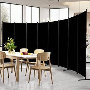 lot 161449 image: Retails for $150 Room Divider and Folding Privacy Screens  8 Panel Wide Room Divider Wall Screen for Room Separtition, Partition Room Dividers Fabric Panel Wall Dividers Freestanding for Office, Bedroom, Studio Dorm