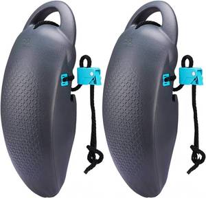 lot 161467 image: Retails for $128 KEMIMOTO Pontoon Fenders, Boat Fenders Boat Bumpers for Docking with Locking Grooves for Pontoon, Quick-Release Clips for Easy Docking, Compatible with Large Boats 14-28ft, Pontoon Boat Accessories