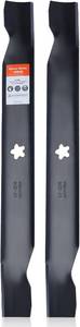 lot 261524 image: Hipa 2-Pack 138971 High Lift Mower Blades 5-Point Star Set for Craftsman LT1000 LT2000 42 inch Riding Mower, Husqvarna 42 Deck Lawn Tractor Models Replace for 532138971 422719 42 Inch Blades
