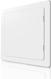 lot 361443 image: Access Panel for Drywall - 22 x 22 inch - Wall Hole Cover - Access Door - Plumbing Access Panel for Drywall - Heavy Durable Plastic White