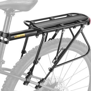 lot 361461 image: West Biking Bike Carrier Rack, 220 LB Capacity Solid Bearings Universal Adjustable Bicycle Luggage Cargo Rack,Cycling Equipment Stand Footstock