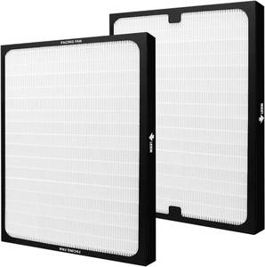 lot 361463 image: 2 Pack Replacement Filters for Blueair 200300 Series - H13-Grade Particle Filter - Compatible with Classic 200, 201, 203, 205, 210, 215, 250, 270270E, 280i, 303