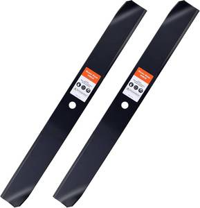 lot 361473 image: Timecutter 42 inch Blades for 42 Deck Toro SS4235 Z4235 Z4200 SS4260 SS4200 Timecutter Zero Turn Mower Replace 110-6568-03 (2 Pack)