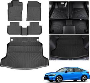 lot 461352 image: Retails for $110 Floor Liner for 2022-2025 2026 Honda Civic Hatchback (Include Sport, Not for Hybrid), for 2023-2025 Acura Integra, Floor Mats & Trunk Mats for Civic Sport Accessories