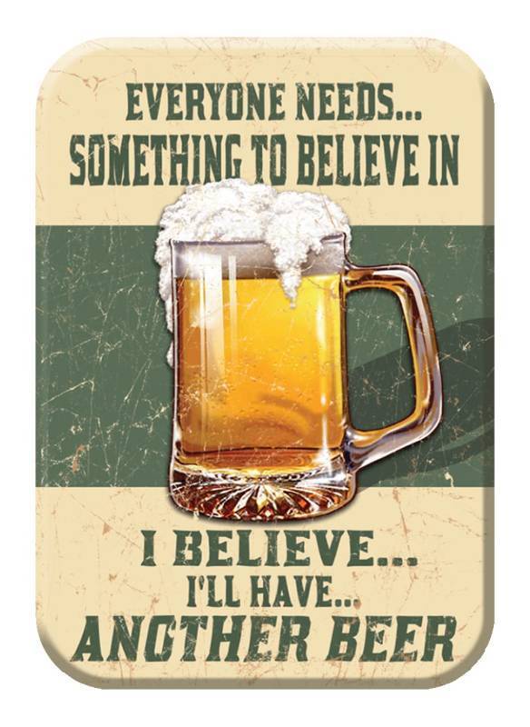 lot 31502 image: Desperate Enterprises Ill Have Another Beer Refrigerator Magnet - Funny Magnets for Office, Home & School - Made in The USA