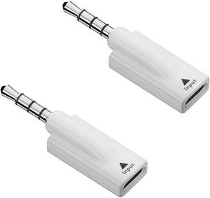 lot 31907 image: 2Pack USB C to 3.5mm Audio Adapter, Aux to USB C Headphone Jack Adapter, Hi-Fi DAC Dongle Aux Cord Compatible with iPhone 171615 Pro Max,Samsung S25S24S23,iPad Pro, Pixel, Car Stereo - Retail $8