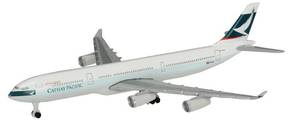 lot 31918 image: Schuco 403551672 Cathay Pacific A340-300 1 600 Scale Model Aircraft see photo  - Retail $33